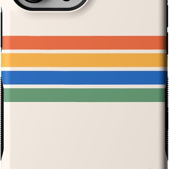 Pre-Loved, Barely Used, Casely Totally Groovy Rainbow Case for iPhone 13 Pro Max - Picture 9 of 12